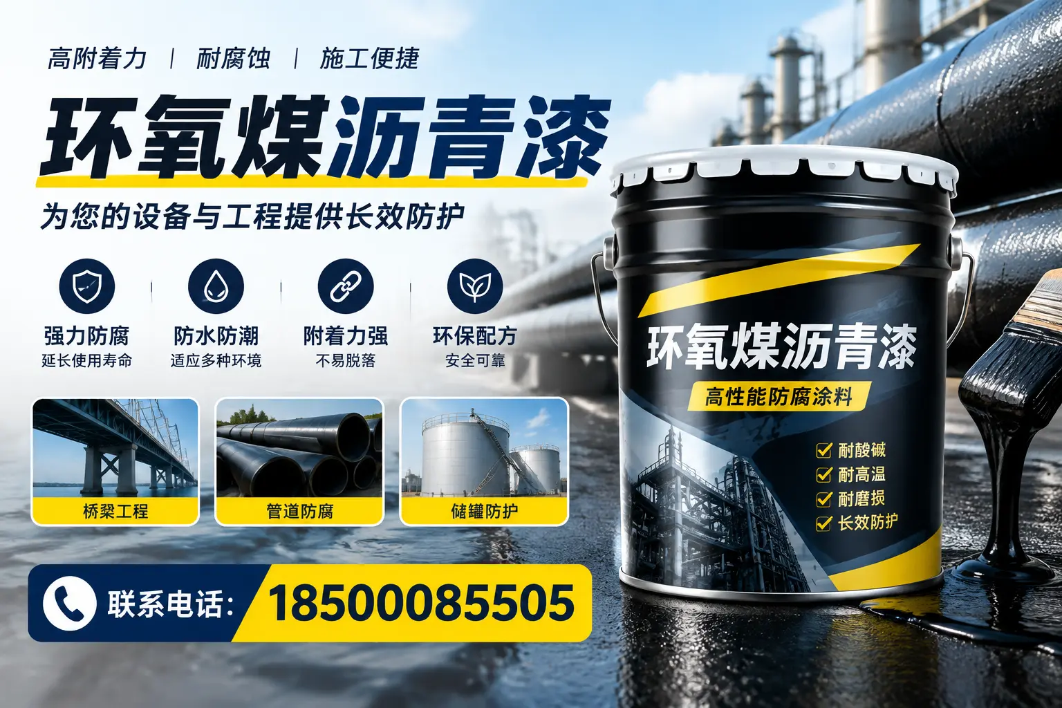 环氧煤沥青漆与其他涂料的对比分析，助力海西企业决策