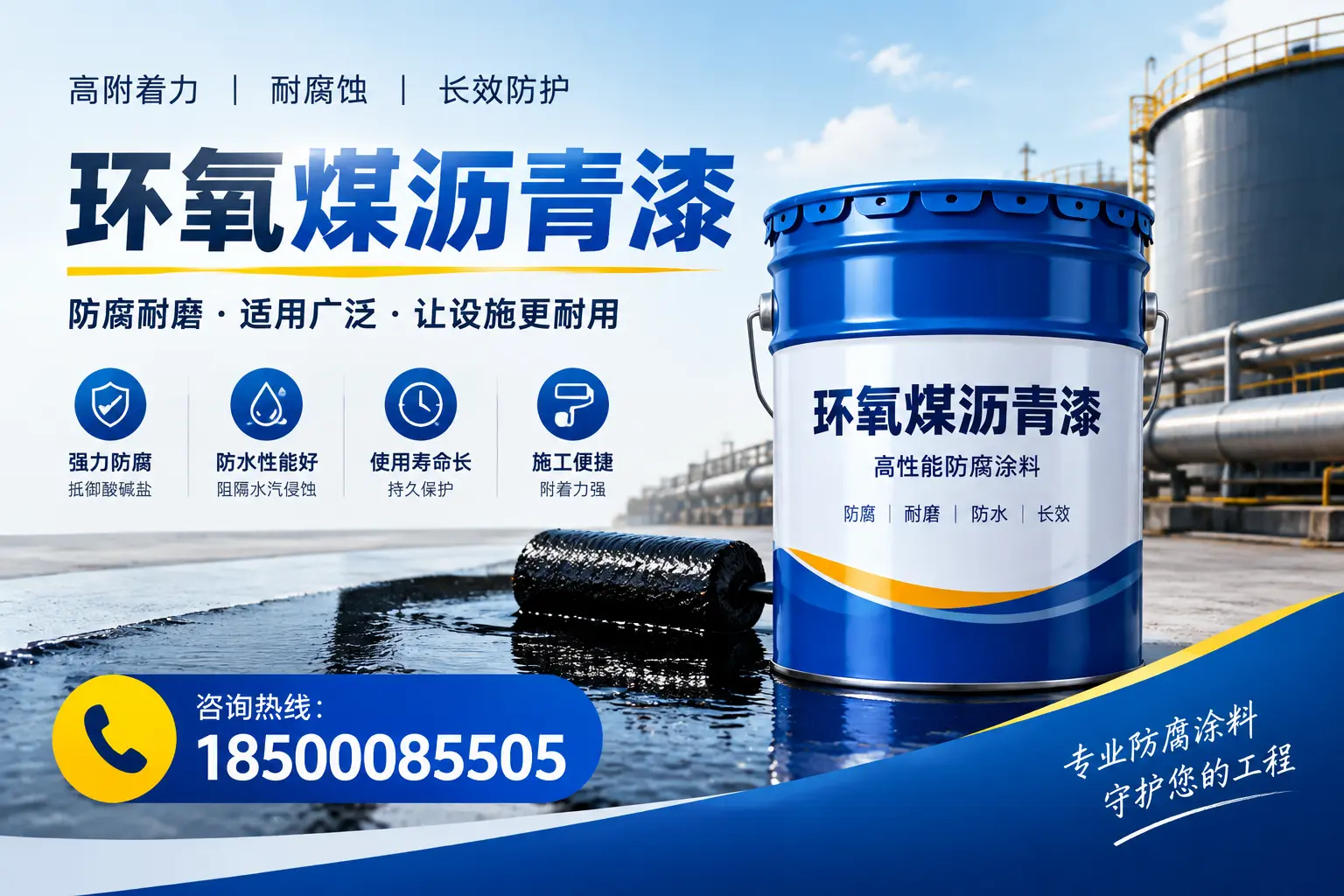 环氧煤沥青漆与其他涂料的对比分析，助力海西企业决策